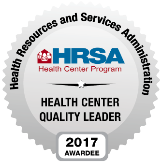 HRSA Health Center Quality Leader 2017 Awardee