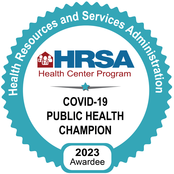 HRSA COVID-19 Public Health Champion 2023