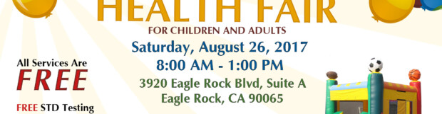 Health Fair for Children and Adults (August 26, 2017)